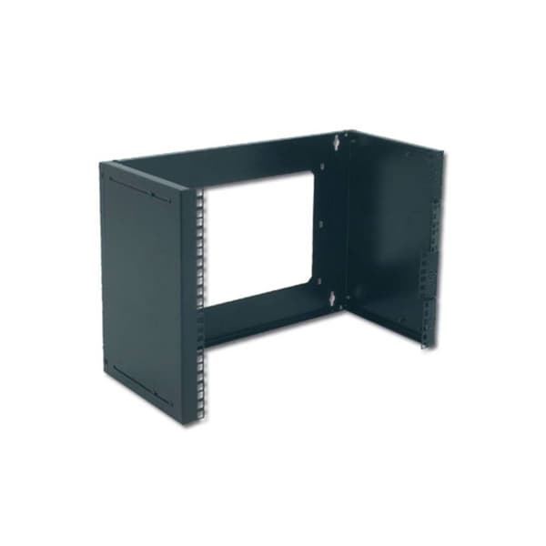 Digitus DN-19 PB-4U-SW Väggmontering patch-hållare (B x H x D) 505 x 195 x 250 mm 4 U Svart (RAL 9005)