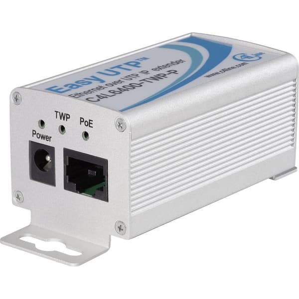 Renkforce RF-1601832 Nätverksförlängning 2-tråds Räckvidd (max.): 500 m 1 st 100 MBit/s med PoE-funktion