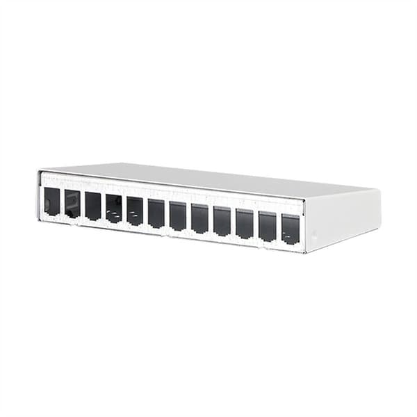 Metz Connect 130861-1202-E 16 + 4 Port Nätverk Patchpanel Bare PCB 1 U Obestyckad