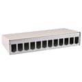 Miniatyrbild 4 av 4: Metz Connect 130861-1202-E 16 + 4 Port Nätverk Patchpanel Bare PCB 1 U Obestyckad