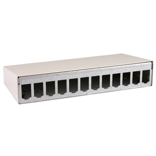 Metz Connect 130861-1202-E 16 + 4 Port Nätverk Patchpanel Bare PCB 1 U Obestyckad