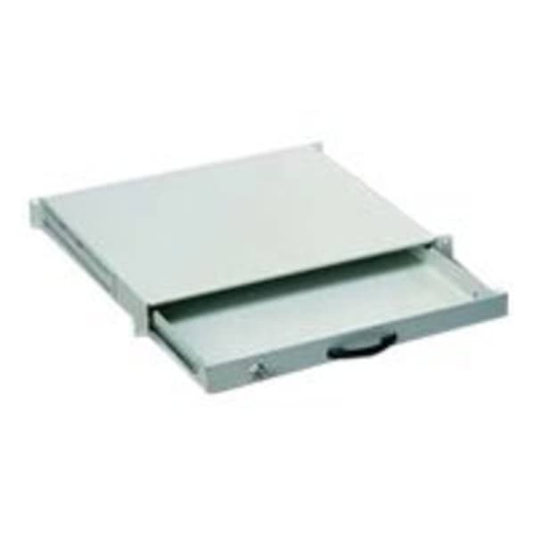 Digitus DN-19 KEY-1U 19 tum Nätverksskåplåda 1 U Grå-vit (RAL 7035)