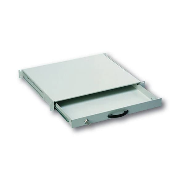Digitus DN-19 KEY-1U 19 tum Nätverksskåplåda 1 U Grå-vit (RAL 7035)