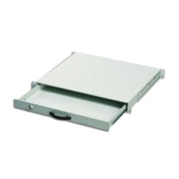 Digitus DN-19 KEY-1U 19 tum Nätverksskåplåda 1 U Grå-vit (RAL 7035)