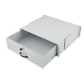 Miniatyrbild 2 av 4: Digitus DN-19 KEY-3U 19 tum Nätverksskåplåda 3 U Grå-vit (RAL 7035)