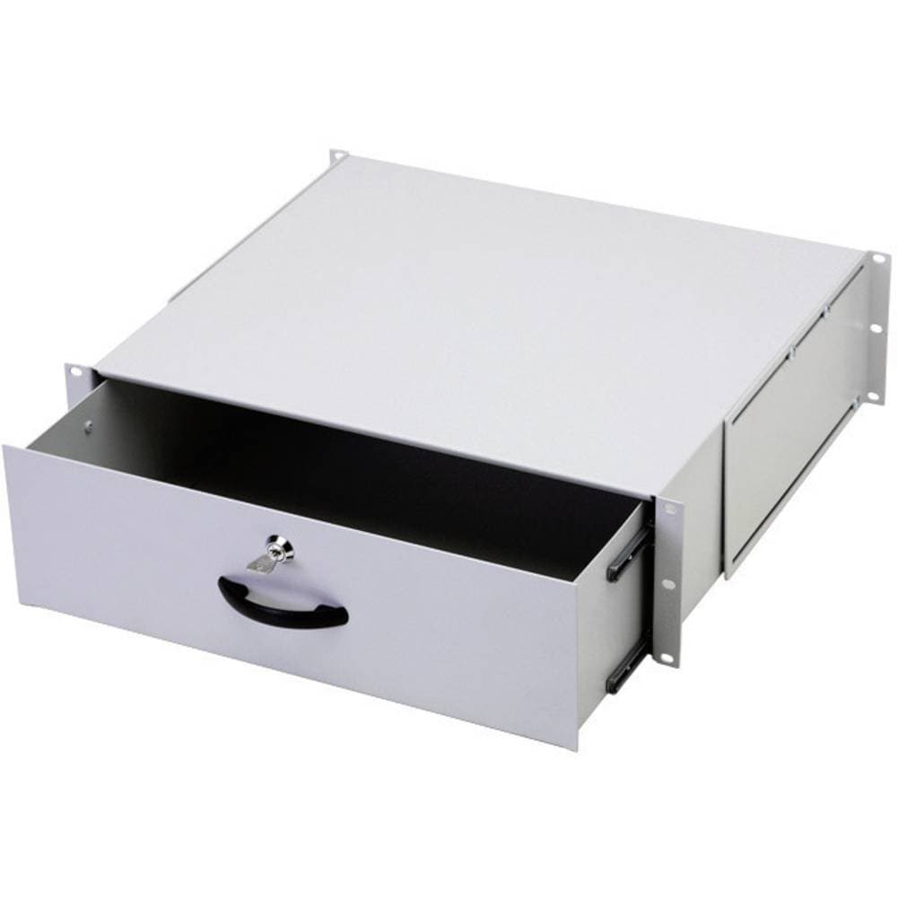 Digitus DN-19 KEY-3U 19 tum Nätverksskåplåda 3 U Grå-vit (RAL 7035)