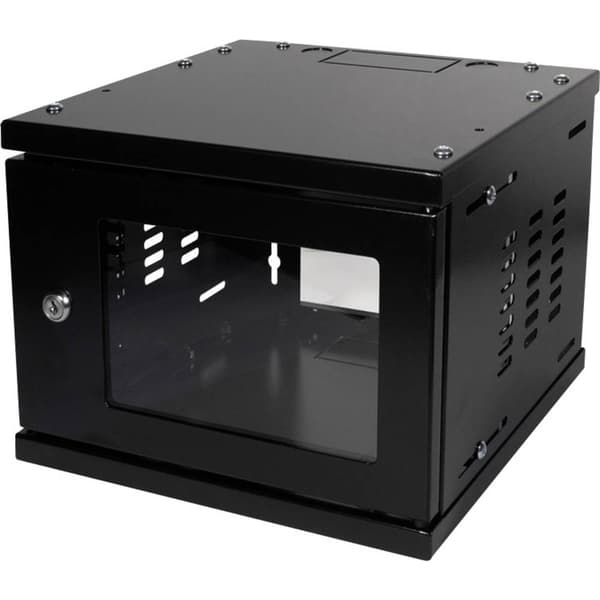 LogiLink W06Z33B 10 väggskåp 4 U Svart