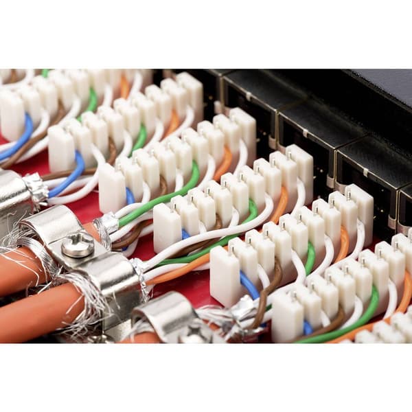 Digitus DN-91612SD-EA 16 + 4 Port Nätverk Patch Box CAT 6A 1 U Svart (RAL 9005) Bestyckad
