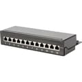 Miniatyrbild 1 av 4: Digitus DN-91612SD-EA 16 + 4 Port Nätverk Patch Box CAT 6A 1 U Svart (RAL 9005) Bestyckad