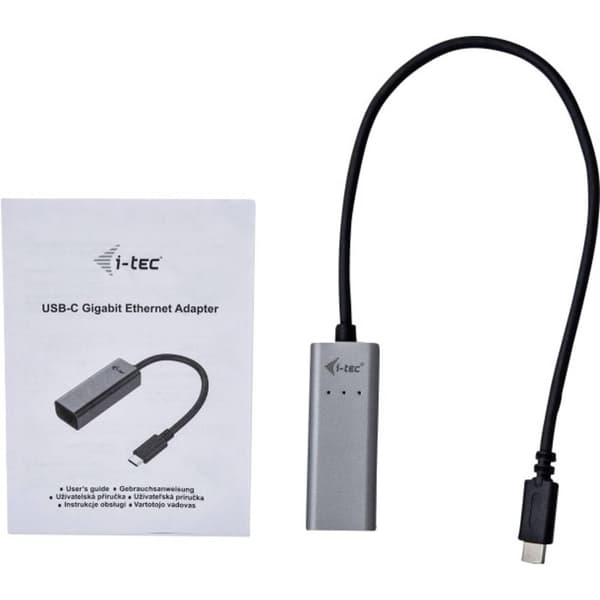 i-tec Nätverksadapter 10 / 100 / 1000 MBit/s USB-C®