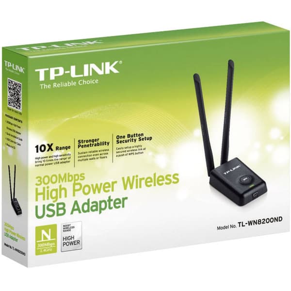 TP-LINK TL-WN8200ND WiFi Adapter Mini USB 2.0 300 MBit/s