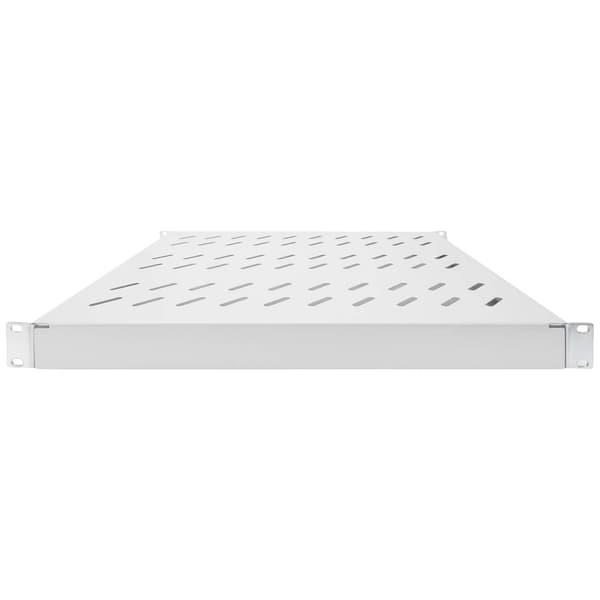 Digitus DN-97644 19 tum Nätverksskåp-hyllplan 1 U variabla monteringsskenorna Lämplig för skåpdjup: 600 mm Grå