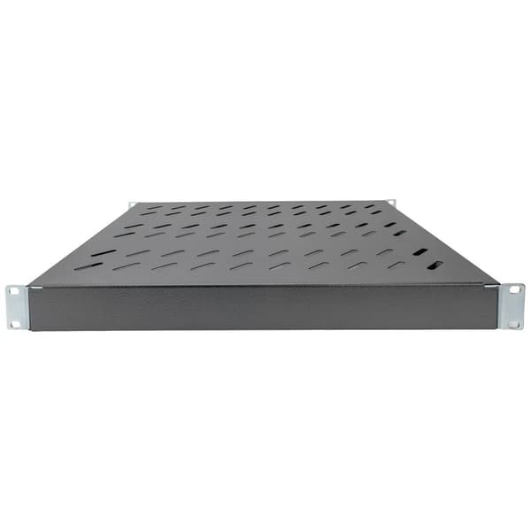Digitus DN-97645 19 tum Nätverksskåp-hyllplan 1 U variabla monteringsskenorna Lämplig för skåpdjup: 600 mm Svart