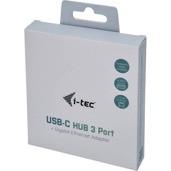 i-tec Nätverksadapter 10 / 100 / 1000 MBit/s USB-C®