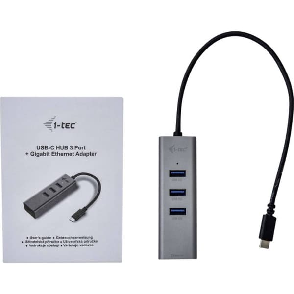 i-tec Nätverksadapter 10 / 100 / 1000 MBit/s USB-C®