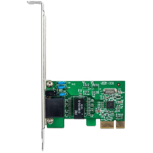 Intellinet 522533 Nätverkskort 1 GBit/s PCIe, LAN 1 Gbit/s