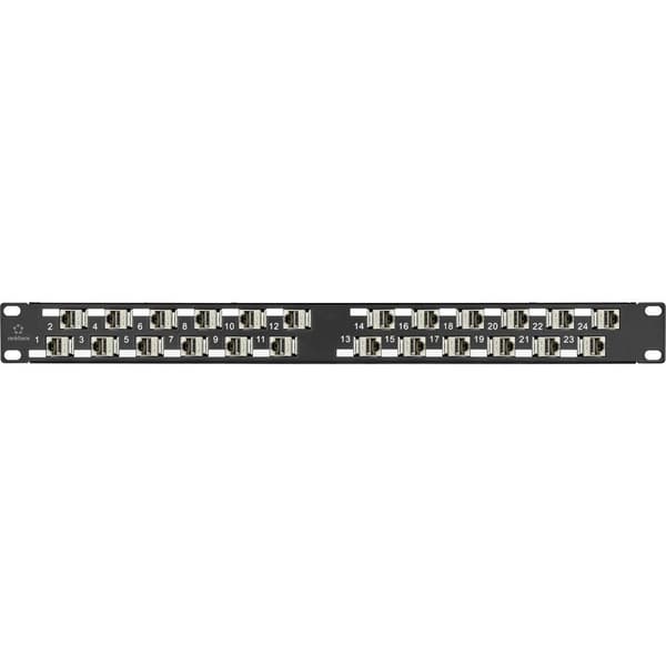Renkforce 26 + 2 Port Nätverk Patchpanel 483 mm (19) Bare PCB 1 U Obestyckad