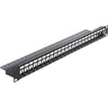 Miniatyrbild 1 av 3: Delock 43277 26 + 2 Port Nätverk Patchpanel 483 mm (19) Bare PCB 1 U Obestyckad