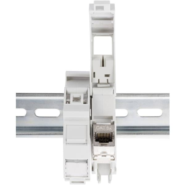 Digitus AN-25187 DIN-skenaadapter för Keystone-modul IP20 DIN-skena