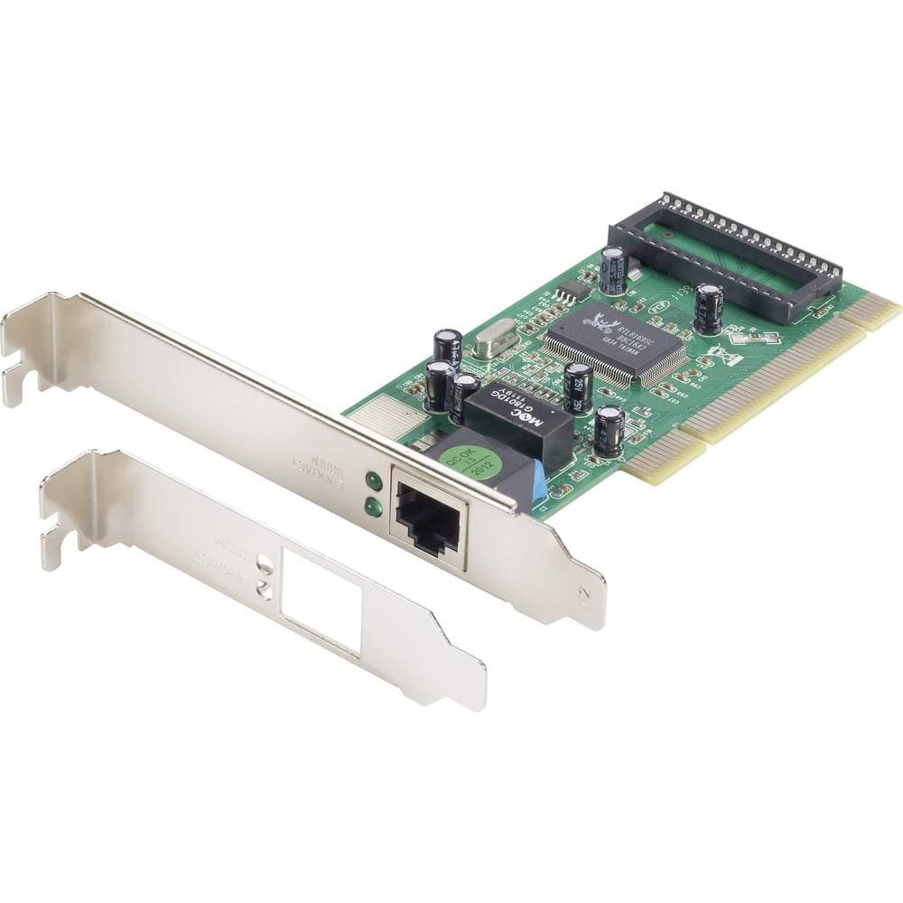 Nätverkskort 1 GBit/s Renkforce PCI, LAN 1 Gbit/s