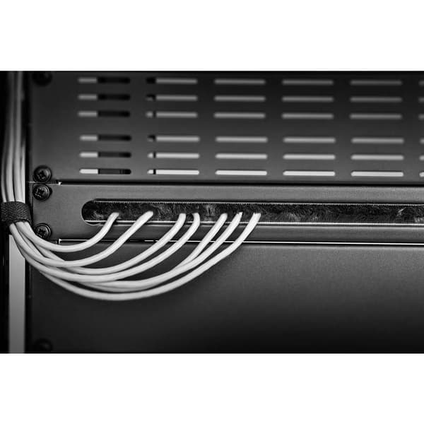 Renkforce RF-3429146 19 tum Skåpborstlist 1 U Svart
