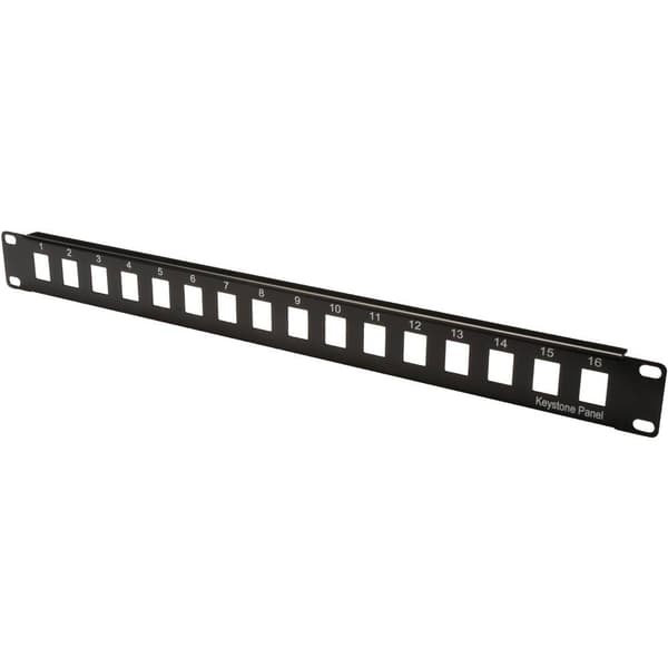 Digitus DN-91400 16 Port Nätverk Patchpanel 483 mm (19) Bare PCB 1 U Obestyckad