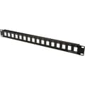 Miniatyrbild 1 av 4: Digitus DN-91400 16 Port Nätverk Patchpanel 483 mm (19) Bare PCB 1 U Obestyckad