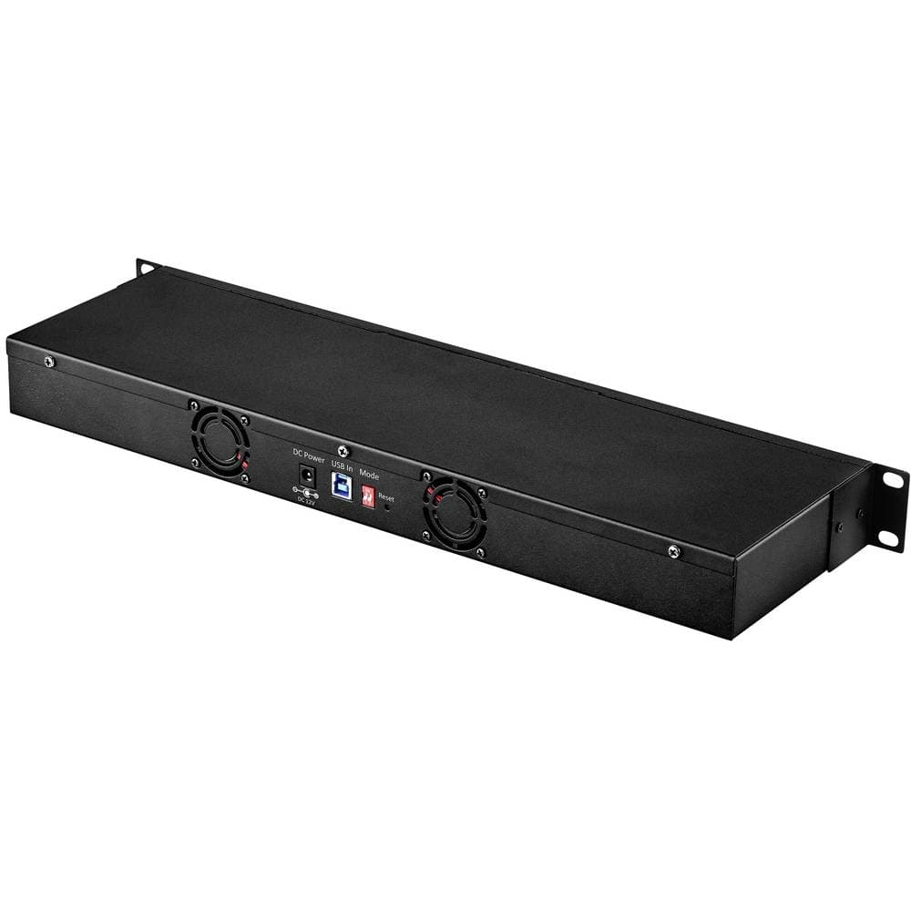 Renkforce RF-3570312 19 tum 2 x Nätverksskåp- hårddiskmonteringsram 1 U