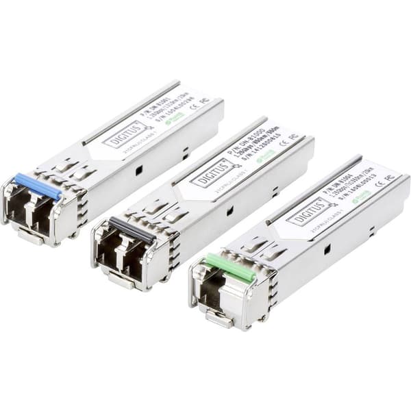 Digitus DN-81001 DN-81001 SFP-Transceiver-modul 1 GBit/s 20000 m Modultyp LX