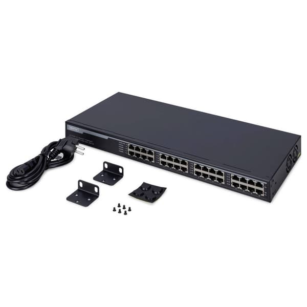 Digitus DN-95116 PoE-Injektor 1 GBit/s IEEE 802.3af (12.95 W), IEEE 802.3at (25.5 W)