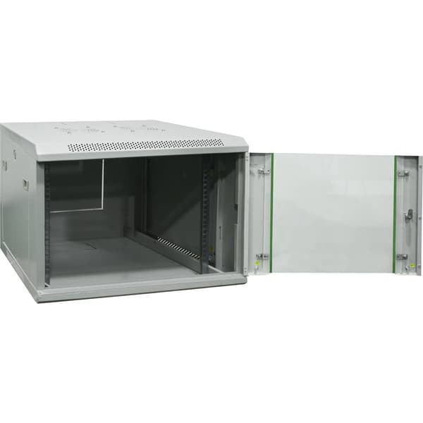 Renkforce RF-NC-110 19 väggskåp (B x H x D) 600 x 416.15 x 450 mm 7 U Grå (RAL 7035)