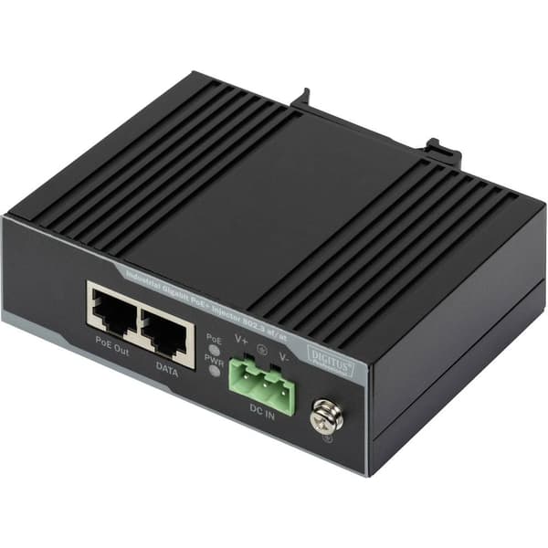 Digitus DN-651112 PoE-Injektor 10 / 100 / 1000 MBit/s IEEE 802.3af (12.95 W), IEEE 802.3at (25.5 W)