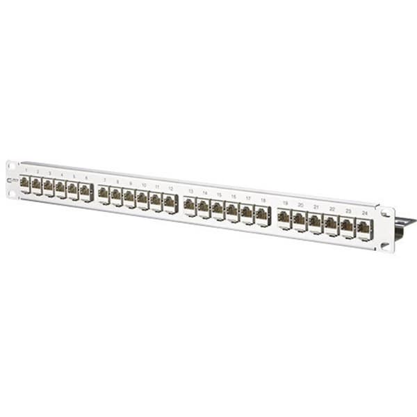 Metz Connect 130921-E 26 + 2 Port Nätverk Patchpanel 483 mm (19) CAT 6A 1 U Bestyckad