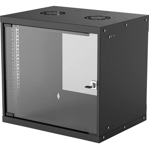 Intellinet Basic Line 9HE 19 väggskåp (B x H x D) 540 x 487 x 400 mm 9 U Svart (RAL 9005)