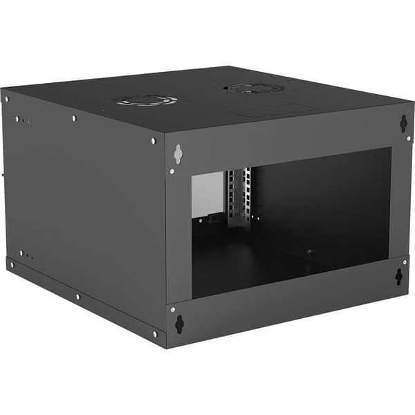 Intellinet Basic Line 6HE 19 väggskåp (B x H x D) 540 x 353 x 560 mm 6 U Svart (RAL 9005)