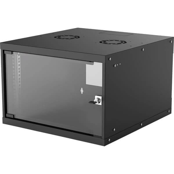 Intellinet Basic Line 6HE 19 väggskåp (B x H x D) 540 x 353 x 560 mm 6 U Svart (RAL 9005)