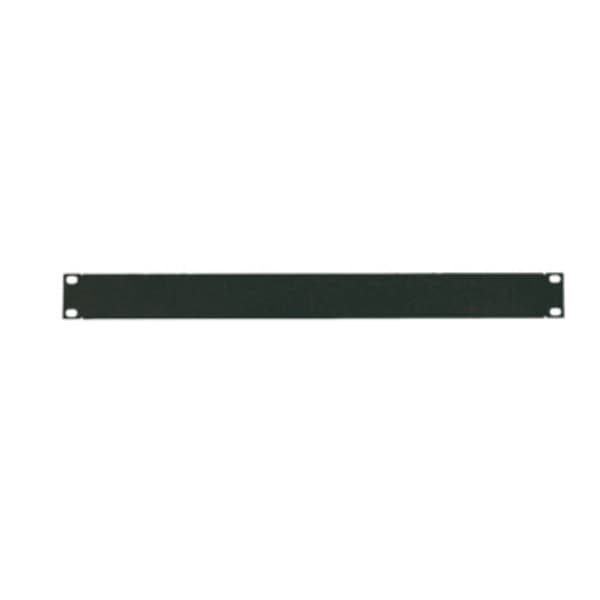 LogiLink PN101B 19 tum Nätverksskåp-blindlock 1 U Svart