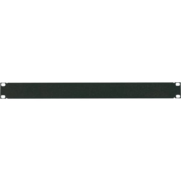 LogiLink PN101B 19 tum Nätverksskåp-blindlock 1 U Svart