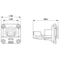 Miniatyrbild 3 av 4: Phoenix Contact CUC-V06-F1PGY-UBB/UBAB USB modul