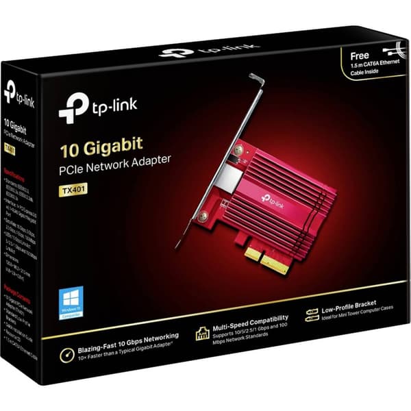 TP-LINK TX401 Nätverkskort 10 GBit/s PCI