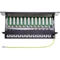 Miniatyrbild 4 av 4: Renkforce Nätverk Patchpanel 254 mm (10) CAT 6 1 U Bestyckad