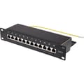 Miniatyrbild 1 av 4: Renkforce Nätverk Patchpanel 254 mm (10) CAT 6 1 U Bestyckad
