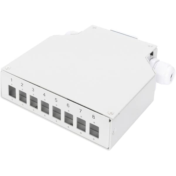 Digitus DN-96891 DIN-skena adapter 8 Port Bare PCB