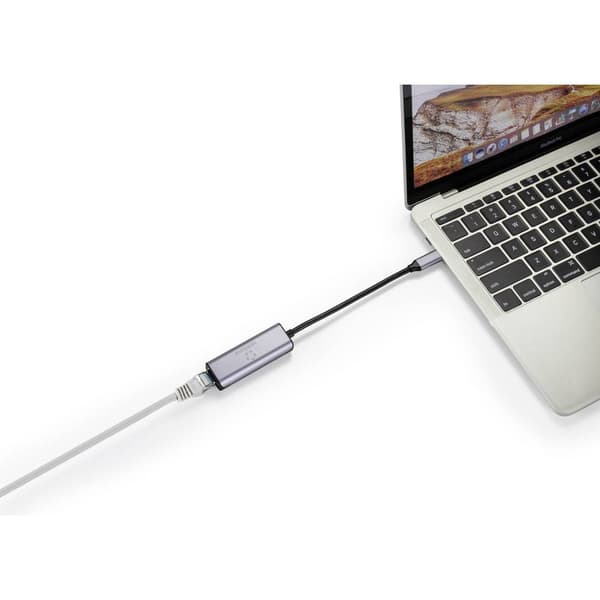 Renkforce RF-4599070 Nätverksadapter 1000 MBit/s USB-C® (USB 3.2 Gen 1)