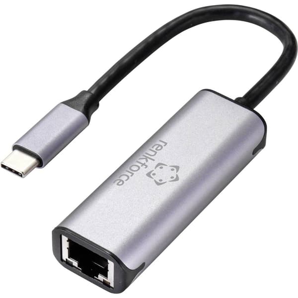 Renkforce RF-4599070 Nätverksadapter 1000 MBit/s USB-C® (USB 3.2 Gen 1)