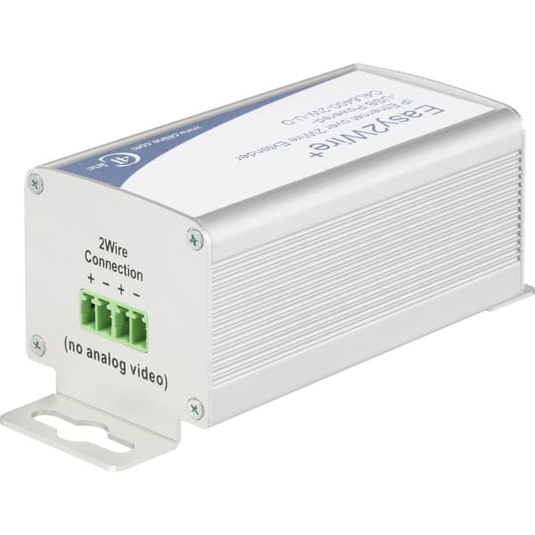 Renkforce RF-2982884 Nätverksförlängning 2-tråds Räckvidd (max.): 400 m 2 st 100 MBit/s utan PoE-funktion