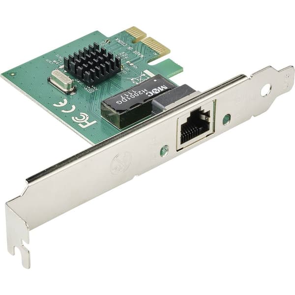 Renkforce RF-4752948 Nätverkskort 1 GBit/s Gigabit-LAN (1 Gbit/s)