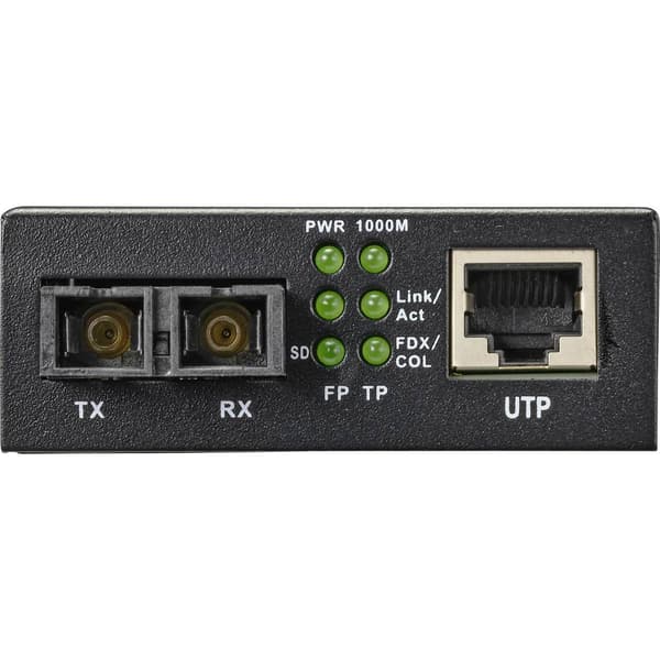 Renkforce RF-4581874 CAT 6, SC Duplex Mediakonverter 1000 MBit/s