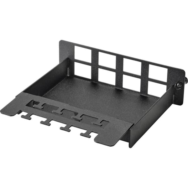 Renkforce 8 Port Patchpanel 8 Port RJ45 Keystone Frame Svart RF-4746638