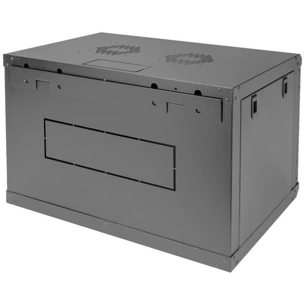 Digitus DN-19 07-U-EC-SW 19 väggskåp (B x H x D) 600 x 416 x 450 mm 7 U Svart (RAL 9005)